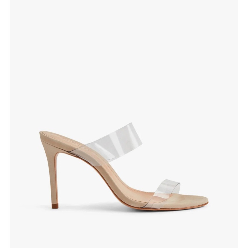 Schutz Ariella Clear Strap Women’s Heels